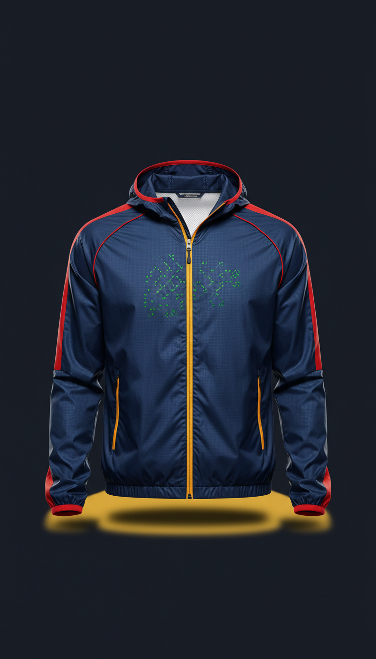 Lightweight Windbreaker Jacket Water-Resistant